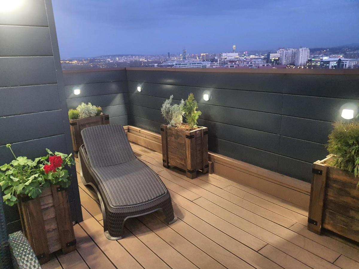 Penthouse Lux Daire Belgrad Dış mekan fotoğraf