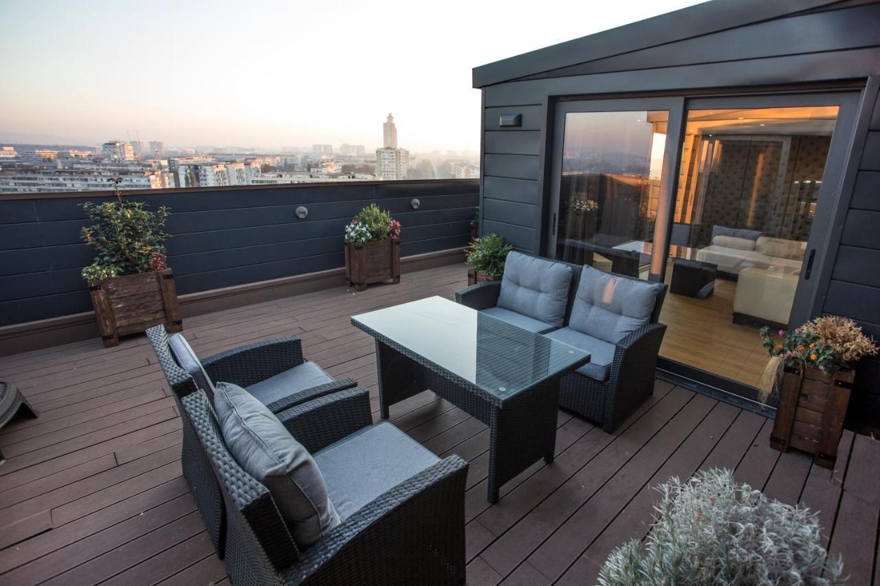 Penthouse Lux Daire Belgrad Dış mekan fotoğraf